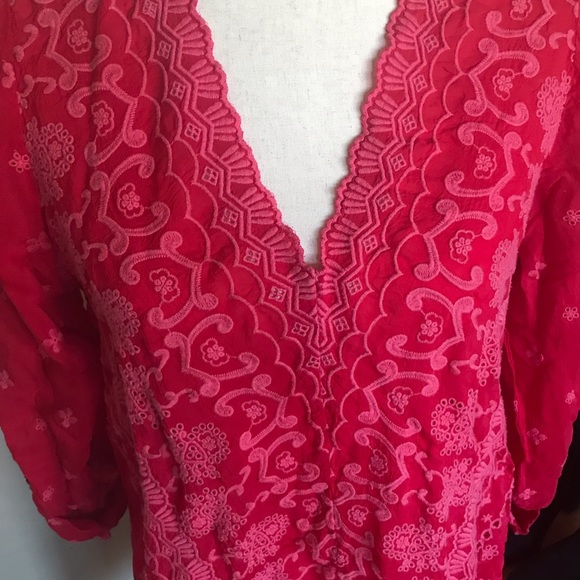 Johnny Was Embroidered Tunic - Picture 3 of 5